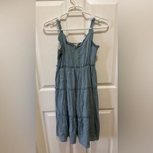 Sim & Sam Junior Blue Adjustable Dress